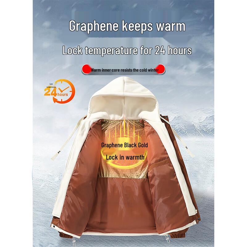 TUCANO Women's Graphene-Insulated Hooded Padded Jacket