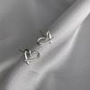 Korean Heart Stud Earrings: Lightweight, Comfortable for Sleeping, Simple Luxury Design, 2020 Trendy Women's Jewelry