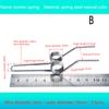 1Pcs Double Torsion Spring 2*16A/B Style Spring Double Torsion Spring Farm Machinery Parts Home Diy