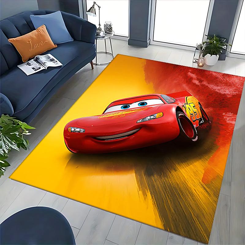 1pc Mcqueen Carpet Rug for Bedroom Living Room Decor Sofa Home Game Area Rug Non-slip Floor Mat. D0730037