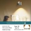 Rechargeable Motion-Activated Voice-Control Wall Spotlight