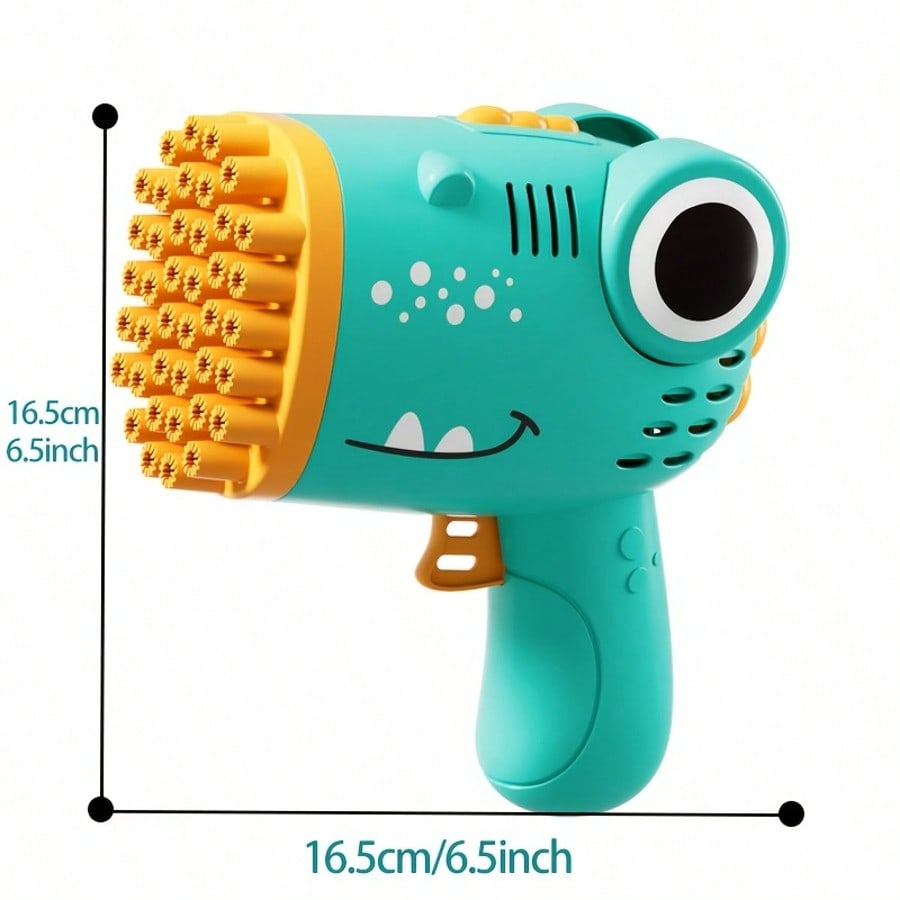 40 Hole Children's Electric Bubble Gun Toy, A Large Number Of Colorful Bubbles, Suitable For Parties, Birthdays Outdoor Entertainment,Liquid Included.
