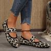 Flat Flying Weave Pointed Shallow Single Shoes Women's Breathable