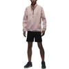 Jordan Sportliche einfarbige Stehkragen-Casual-Hoodie für Herren mit halbem Reißverschluss, Legendär-Pink DZ0556-622