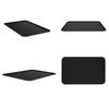 Coffee Bar Drying Pad in Silicone with a Raised Perimeter, Crosshatch Grip Texture, and Grooves for Beverage Station Spills and Routine Care