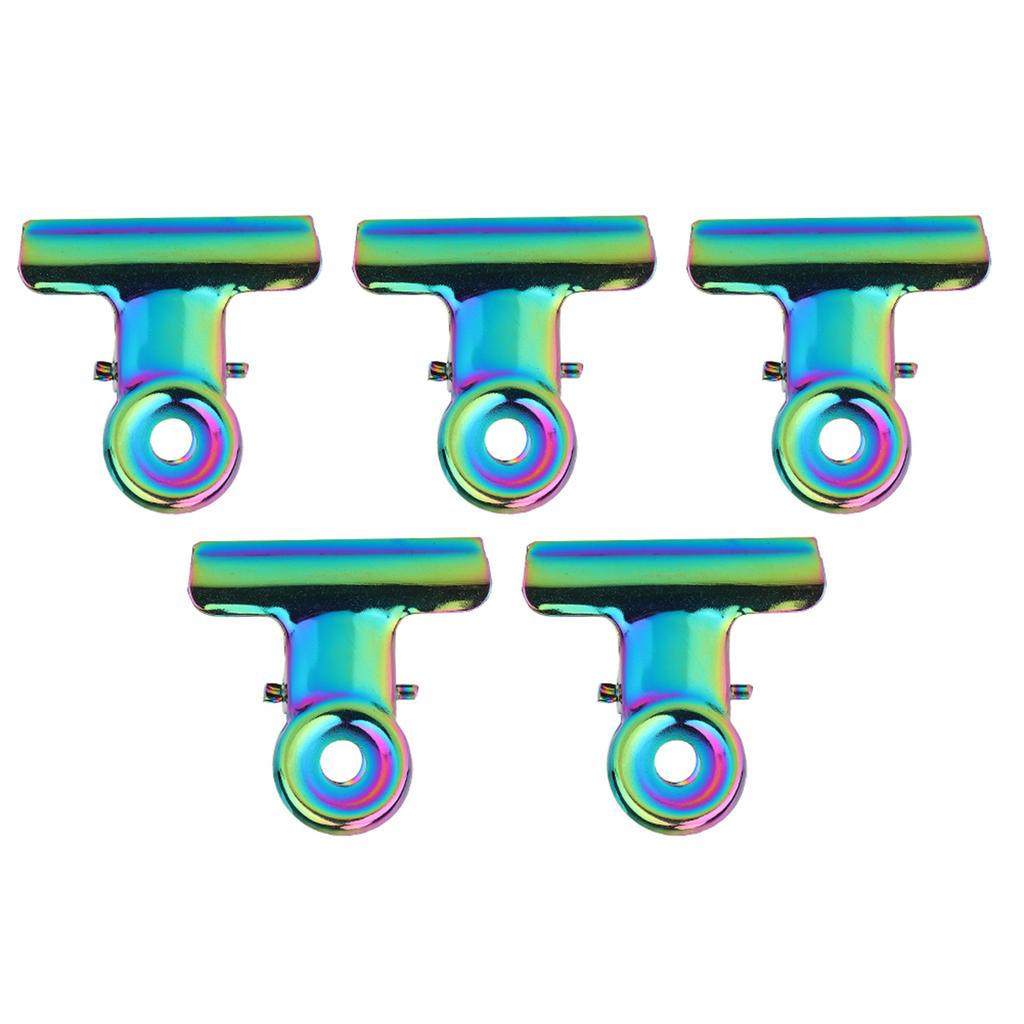 5pcs Stainless Curve C Nail Extension Clips Multifunctional Nail Art Accessories