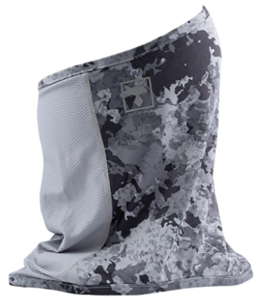 Jackall Sun Protect Neck Gaiter Gray Camouflage