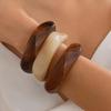 Trendy Adjustable Resin Bangle In Multiple Color Portable And Sturdy For Daily Wear