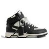 Off-White Out of Office Mid Black White Clear Sole Men Sneakers OMIA259C99LEA002-0110