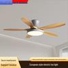 Large Airflow Ceiling Fan with Chandelier for Home & Restaurant, 110V