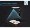 High-Speed Book and Document Scanner with Flattening Function for Office and Home