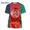Summer Style Afghanistan Flag 3D Printing T-shirt Men's And Women's Clothing O Neck Short Sleeve Tops Streetwear T Shirt Tee