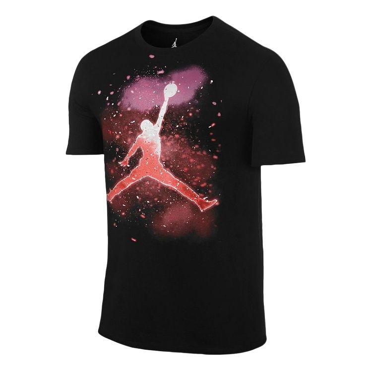 

Jordan Мужская футболка с графическим принтом, пуловер, с круглым вырезом, с коротким рукавом 717111-010 M