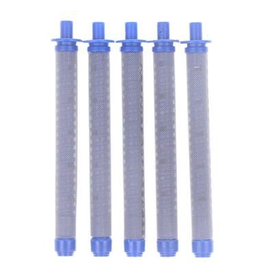 5/10PCS Blue Airless Spray Gun Filters, 60 Mesh Replacement High Pressure Spraying Accessories Airless Sprayer Filters