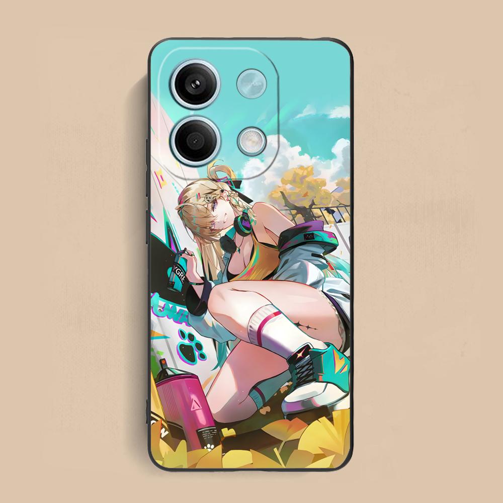 Wuthering Waves Lynae Phone Case for Xiaomi Redmi Note 14 13 12 11 S Pro Plus 4G 5G Colorful Printing Cover Pretty Luxury Cover