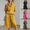 Two Piece Sweatsuit for Women Casual Half Zipper Short Sleeve Tops And Shorts Tracksuits Summer Lounge Outfits with Pockets