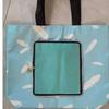 Portable Foldable Reusable Grocery Tote Bag Waterproof Travel Shopping Handbag for Women