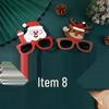 Christmas Reindeer Glasses Headband Prop for Party Dress-Up