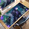 Tappetino per Mouse Gioco Genshin Impact Anime Flins Mousemat XXL Tappetino da Scrivania per PC Gaming Tappetino in Gomma per Tastiera e Mouse Pad per Cabinet Esports