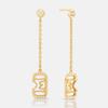 Cornice Gold Silver Earrings A201Se0011Ypa .