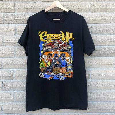 VTG Cypress Hill Band We Legalized It Tour Schwarz S bis 5XL Konzert T-Shirt ZL512 Unisex T-Shirt