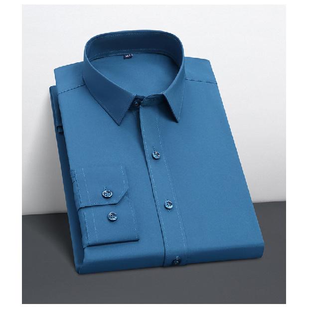 

Осенне-зимняя мужская плюшевая утолщенная/обычная новая теплая рубашка с длинным рукавом, формальная повседневная деловая рубашка, утолщенный топ 5XL