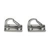 2 STuks Roestvrij Staal Veer Vergrendelingshaak Marine Boot Veer Snap Bevestiging Touw Stootkussen Haak Boot Hardware Accessoires