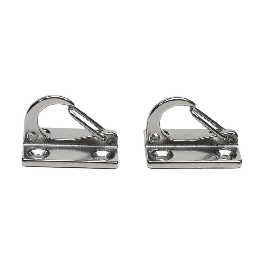 2 STuks Roestvrij Staal Veer Vergrendelingshaak Marine Boot Veer Snap Bevestiging Touw Stootkussen Haak Boot Hardware Accessoires