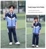 Primary School Spring/Autumn Sportswear: 3-Piece POLO Set with Summer Short Sleeve Garden/Class Uniforms