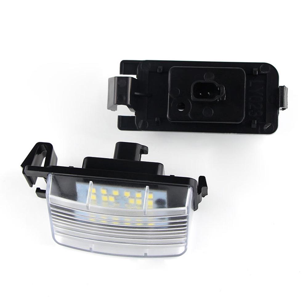 2-Pack 18-LED License Plate Lights for Infiniti Nissan Versa Livina 350Z