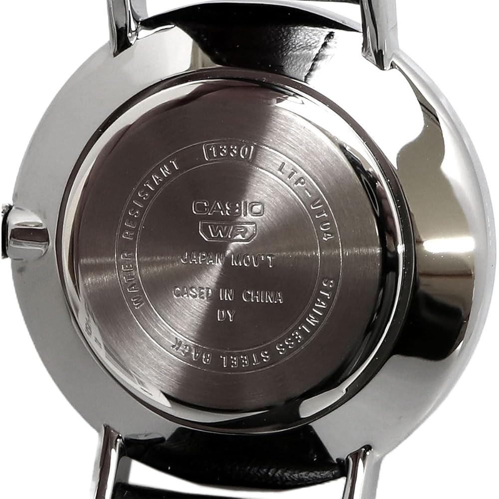 Casio Analog Quartz Women's Watch LTP-VT04D-7A White Metal Band Imported Model