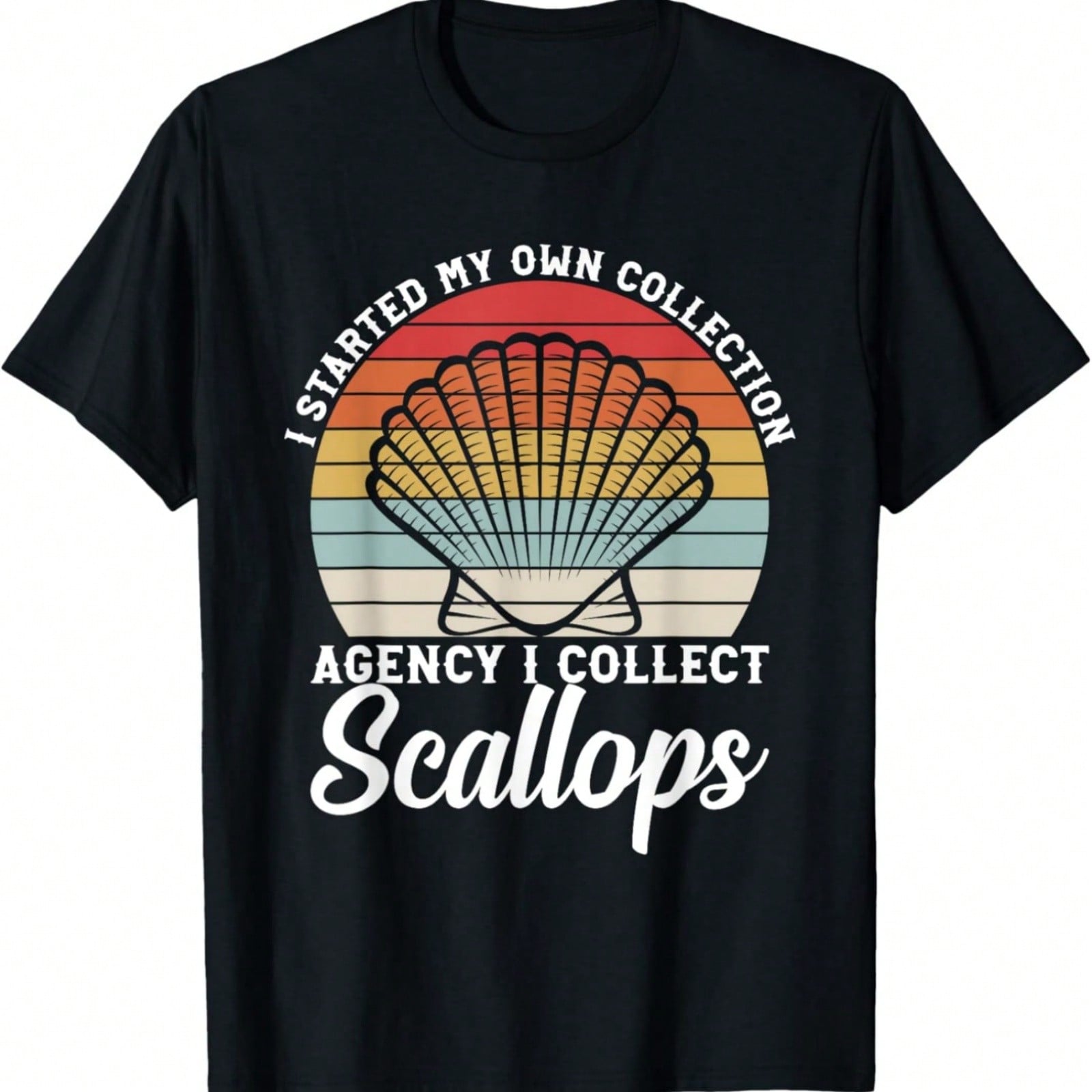 Scallop Diva Scallop Hunter Celebrate Scallop Season T-Shirt S разноцветный