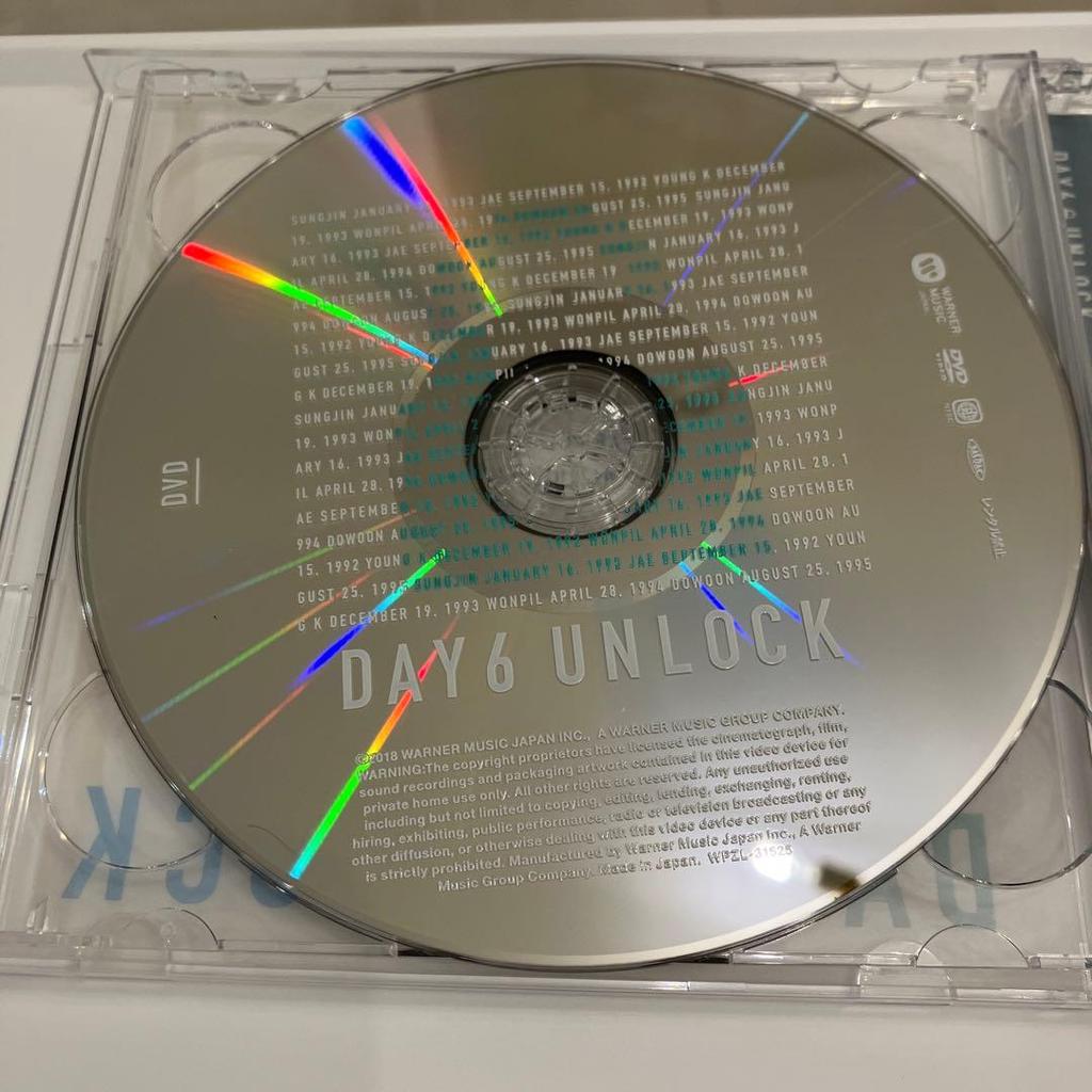 [USED] DAY6 JAPAN 1st ALBUM "UNLOCK" First Press Limited Edition
