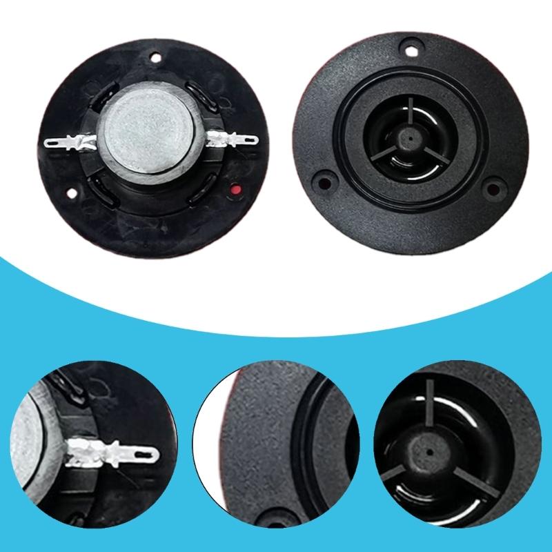 3inch Loudspeaker High Frequency Tweeter Speakers with Heat Dissipation for Bookshelfs Home Theater Superior Sound 1Pair