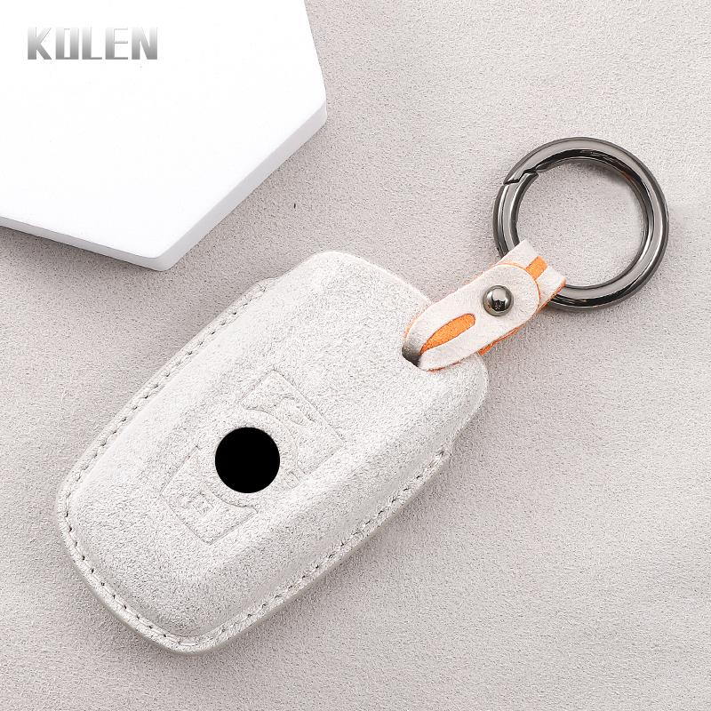 Leather Car Remote Key Case Cover Shell Fob For Bmw F20 F30 G20 F31 F34 F10 G30 F11 X3 F25 X4 I3 M3 M4 1 3 5 Series Accessories