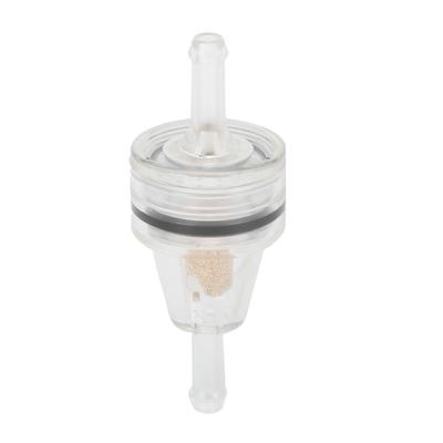 6mm Inline Kraftstofffilter Transparent Universal ABS Hitzebeständig Langlebig Motorradteil