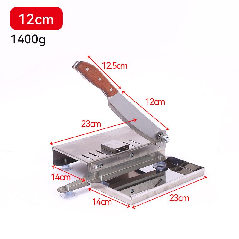 Stainless Steel Guillotine Slicer for Cutting Chinese Medicine and Meats