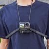Flymile Magnetic Neck Strap Chest Mountfor Insta360 X6/DJI Action Camera  Accessories POV Video Photography Holder