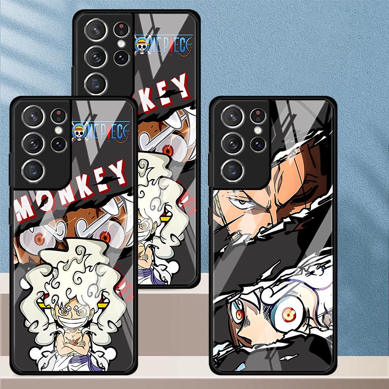 OneS P-ieceS ZoroS Case for Samsung Galaxy S25 S23 Plus S24 Ultra Note 10 20 8 9 S21 S9 S8 S22 S20 FE S10 Phone Cover