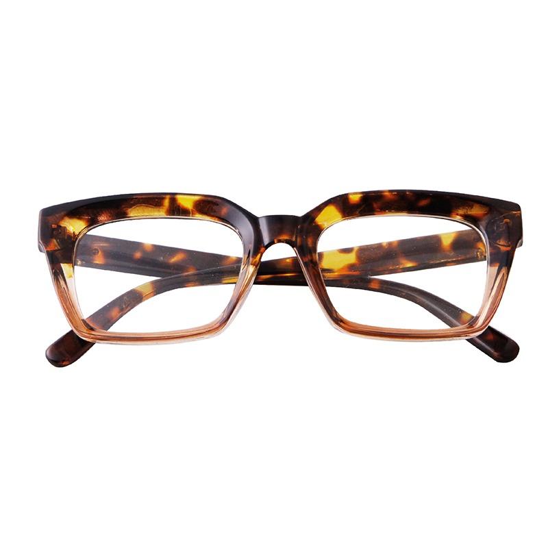 

STORY Classical Rivet Square Blue Lightweight Blocking Eyeglasses Male Female Trendy Red Square Anti- Blue Lightweight Eyewear Clear Eyeglasses PS4311