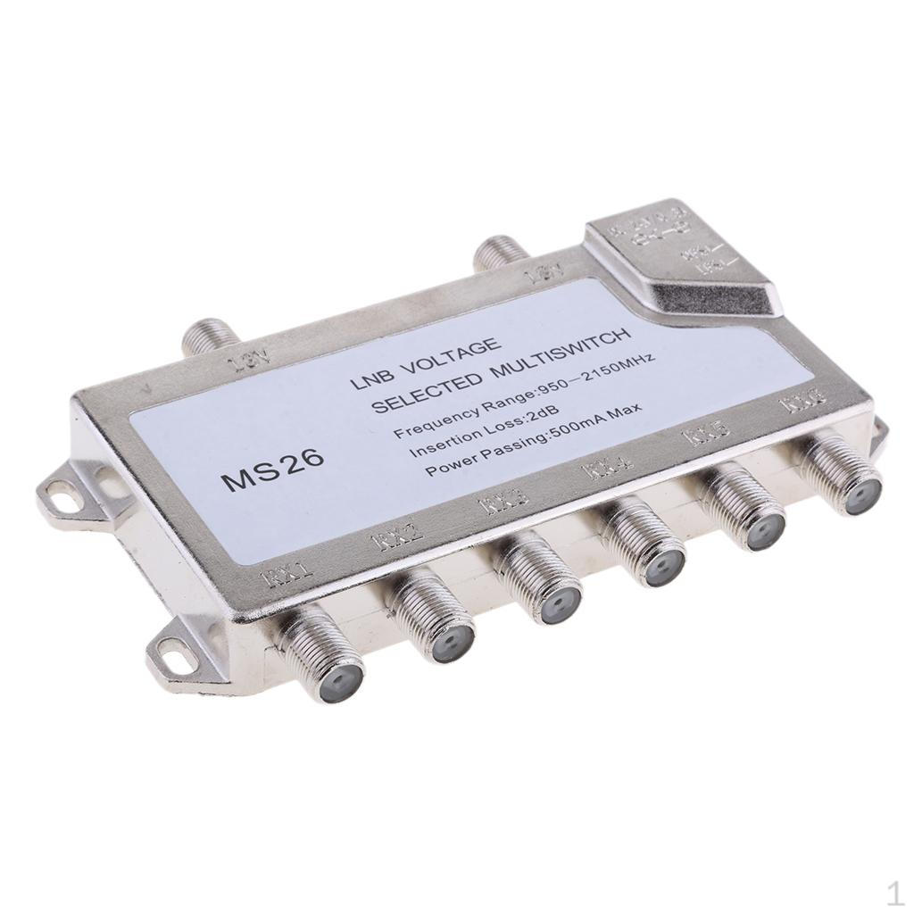 

6 Output Multi JS-MS26 Silver