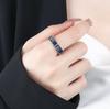 Tancise Classic 925 Sterling Silver  Zircon Ring Ladies Jewelry Wedding Promise Party Gift