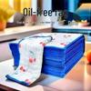 Cherry Printed Non-Stick Oil Absorbent Dishcloth and Scouring Pad