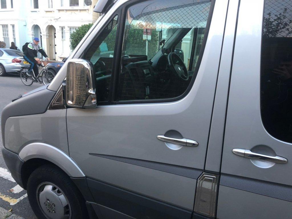 Tank Cover (stainless Steel) OmsaLine - Italian Stainless Steel for Volkswagen Crafter 2006-2016