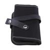 Black Roll Up Pencil Wrap Organizer Case With Snap Strap (36 Slots)