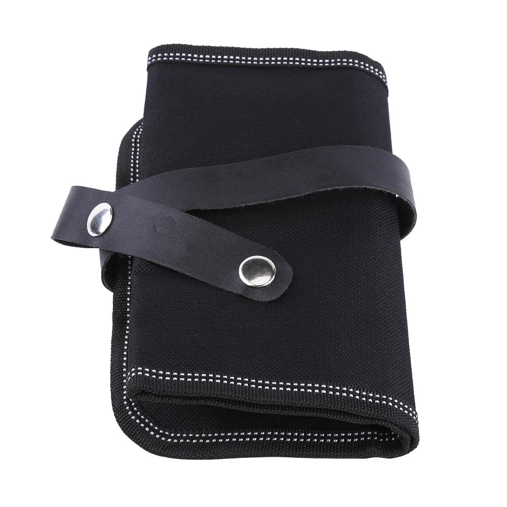 Black   Pencil Wrap   Case With Snap Strap (36 slots)