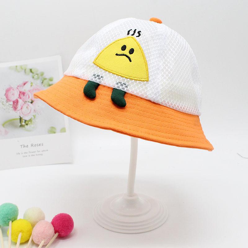 Children'S Hat Summer Cute Baby Hat Sunshade Sunscreen Hat Children'S Bucket Hat Tide
