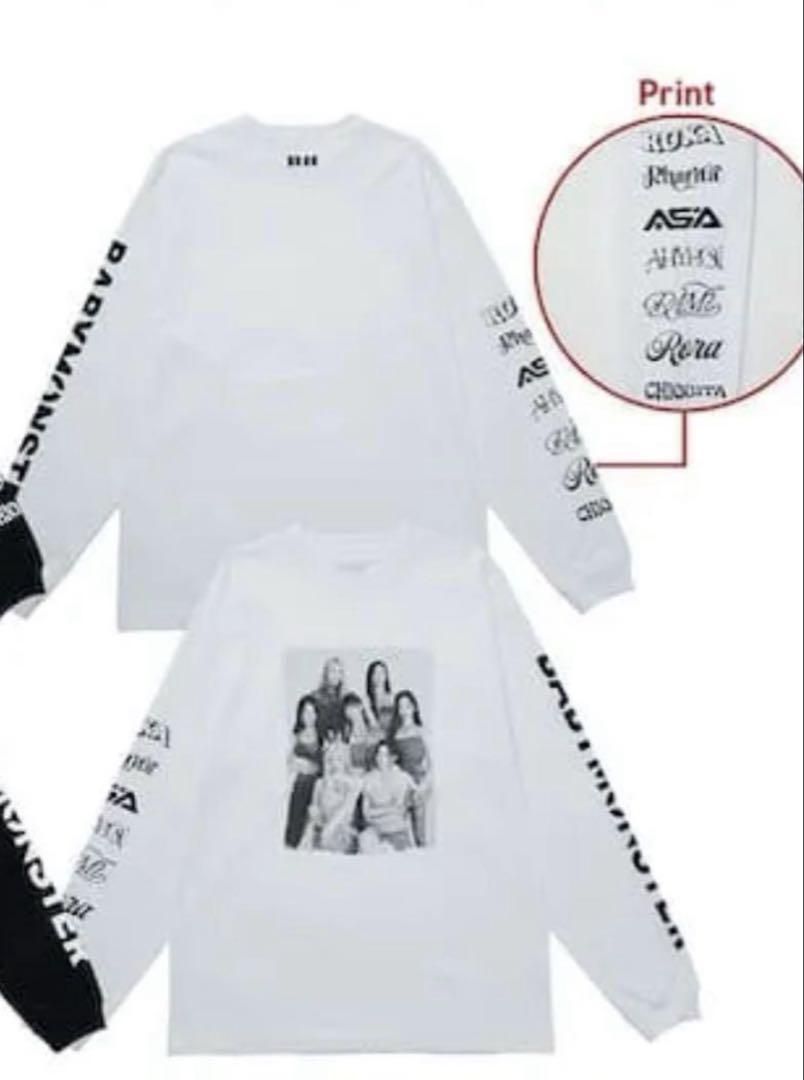 

[USED] Babymonster Pop-Up Long T-Shirt, White