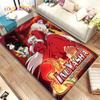Anime Inuyasha Cartoon Area Rug Large,Carpet Rug for Living Room Bedroom Sofa Doormat Decoration,kids play Non-slip Floor Mat 3D