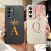 For Samsung Galaxy M16 M36 M56 5G Case Cute Crown Letters Cover Soft TPU Phone Case For Samsung M16 M 36 Galaxy M56 Fundas Coque